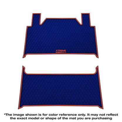 *LIMITED EDITION Collegiate Colors* Denago EV Rover XL Golf Cart Floor Mat Set - 1st & 2nd Row