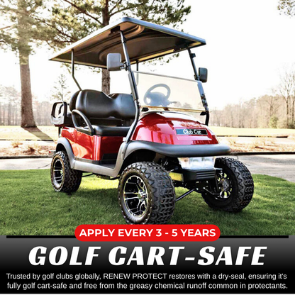 2-Pack Ceramic-Hybrid Protectant Kit | BLAK & GLOZ 100ml | 4-12 Months Tire, 1-2 Years Trim & Vinyl Protection | Safe for Cars, Golf Carts, RVs, Motorcycle-Safe D3 RENEW PROTECT