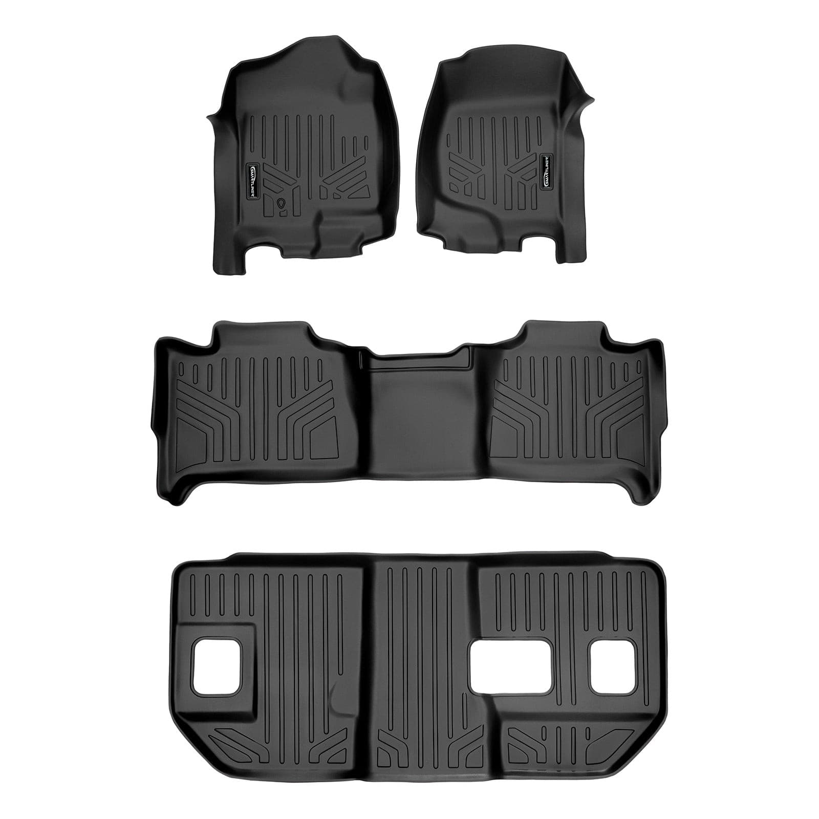 Smart Trim™ Custom Fit Floor Liners For for 2007-2014 Suburban / Yukon XL Smartliner USA