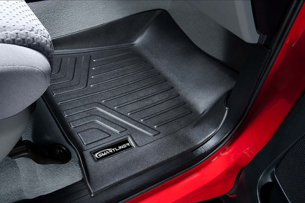 SMARTLINER Custom Fit Floor Liners For 2007-2011 Toyota Tundra CrewMax Cab Smartliner USA