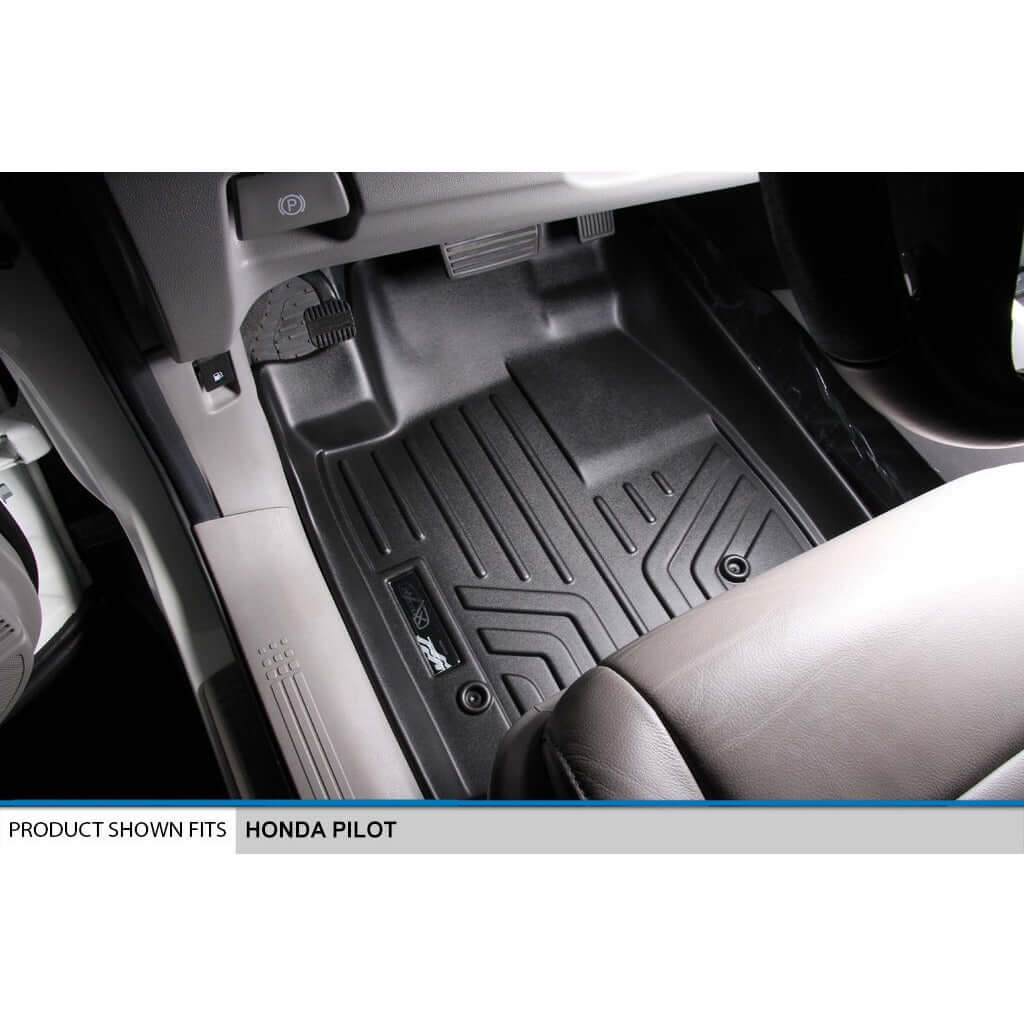 SMARTLINER Custom Fit Floor Liners For 2009-2015 Honda Pilot Smartliner USA