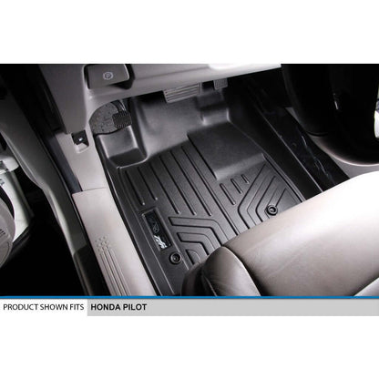 SMARTLINER Custom Fit Floor Liners For 2009-2015 Honda Pilot Smartliner USA