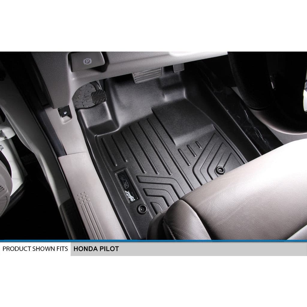 SMARTLINER Custom Fit Floor Liners For 2009-2015 Honda Pilot Smartliner USA
