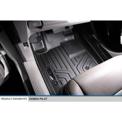 SMARTLINER Custom Fit Floor Liners For 2009-2015 Honda Pilot Smartliner USA