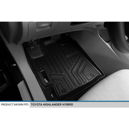 SMARTLINER Custom Fit Floor Liners For 2008-2013 Toyota Highlander (Hybrid Only) Smartliner USA