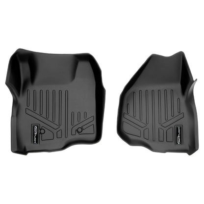 SMARTLINER Custom Fit Floor Liners For 2011-2012 F-250/F-350 Super Duty SuperCab with Depressed Drivers Side Pedal Smartliner USA