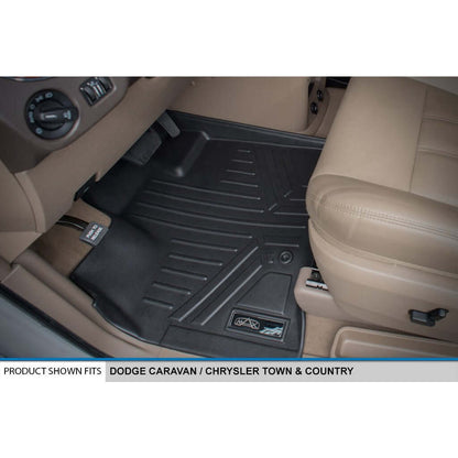 SMARTLINER Custom Fit Floor Liners For Dodge Grand Caravan/Chrysler Town & Country Smartliner USA