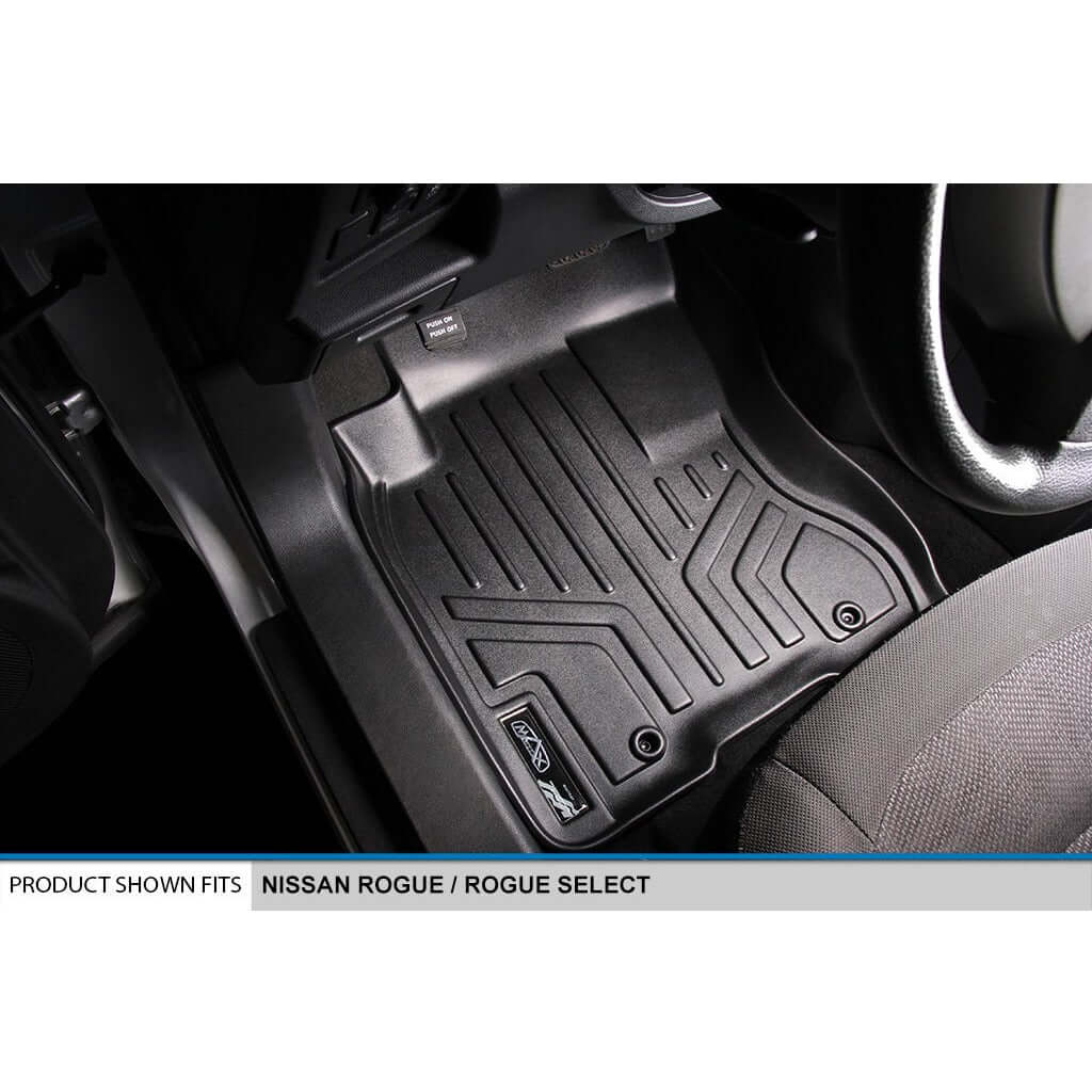 SMARTLINER Custom Fit Floor Liners For 2008-2013 Nissan Rogue / 2014-2015 Rogue Select Smartliner USA