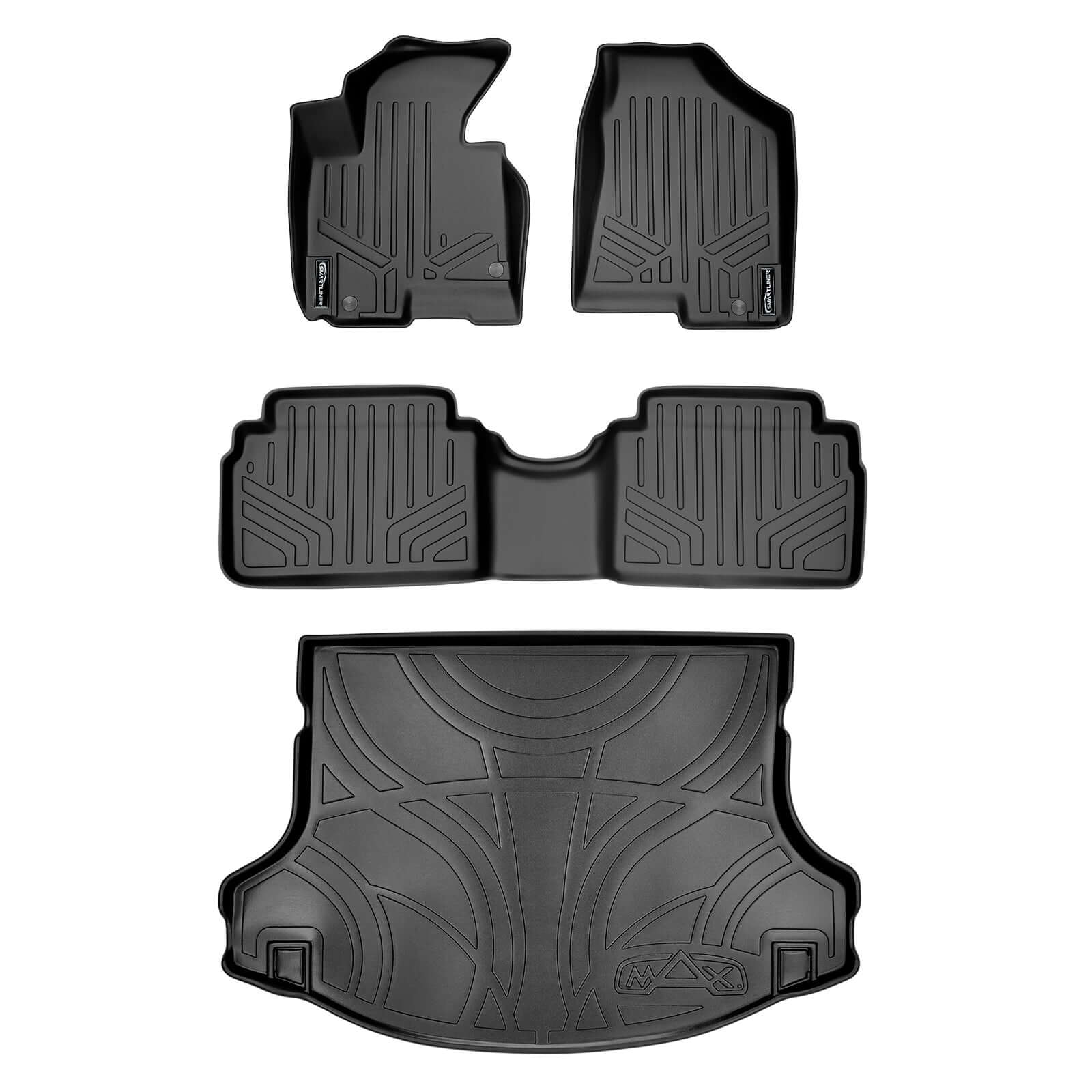SMARTLINER Custom Fit Floor Liners For 2011-2013 Kia Sportage Smartliner USA
