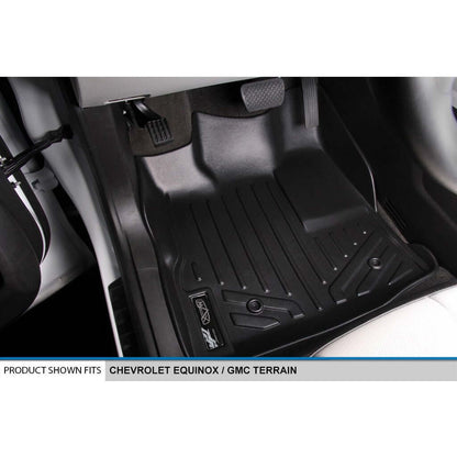 Smart Trim™ Custom Fit Floor Liners For 2010-2011 Equinox / Terrain (Dual Front Floor Hooks) Smartliner USA