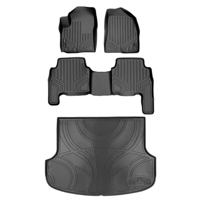 SMARTLINER Custom Fit Floor Liners For 2011-2013 Kia Sorento (5 Pasenger) Smartliner USA