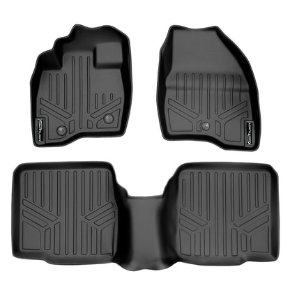 SMARTLINER Custom Fit Floor Liners For 2011-2014 Explorer (without 2nd Row Center Console) Smartliner USA