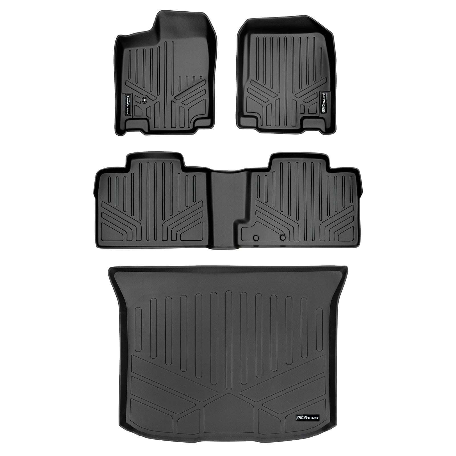 SMARTLINER Custom Fit Floor Liners For 2007-2010 Ford Edge / Lincoln MKX Smartliner USA