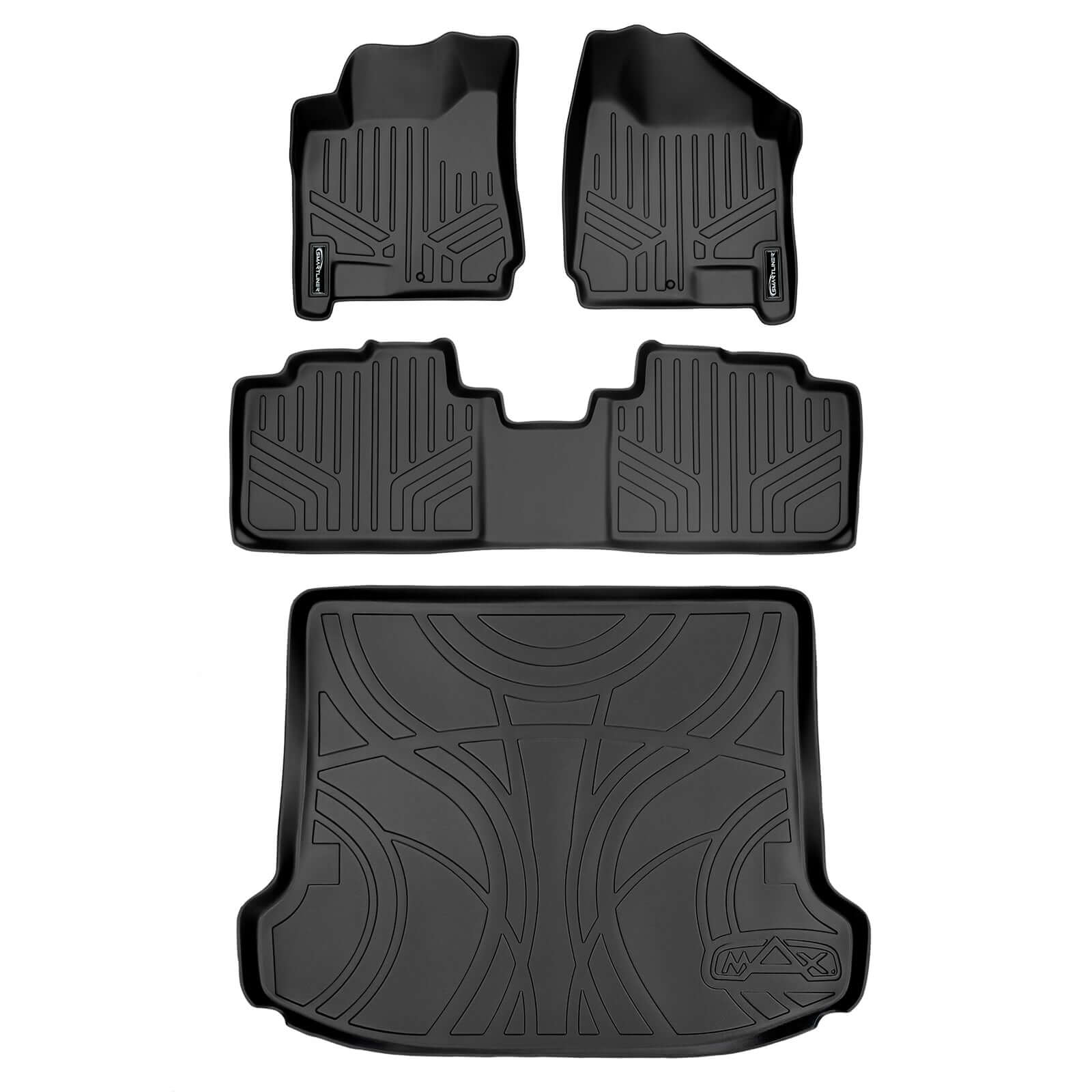 Smart Trim™ Custom Fit Floor Liners For 2010-2016 Cadillac SRX Smartliner USA