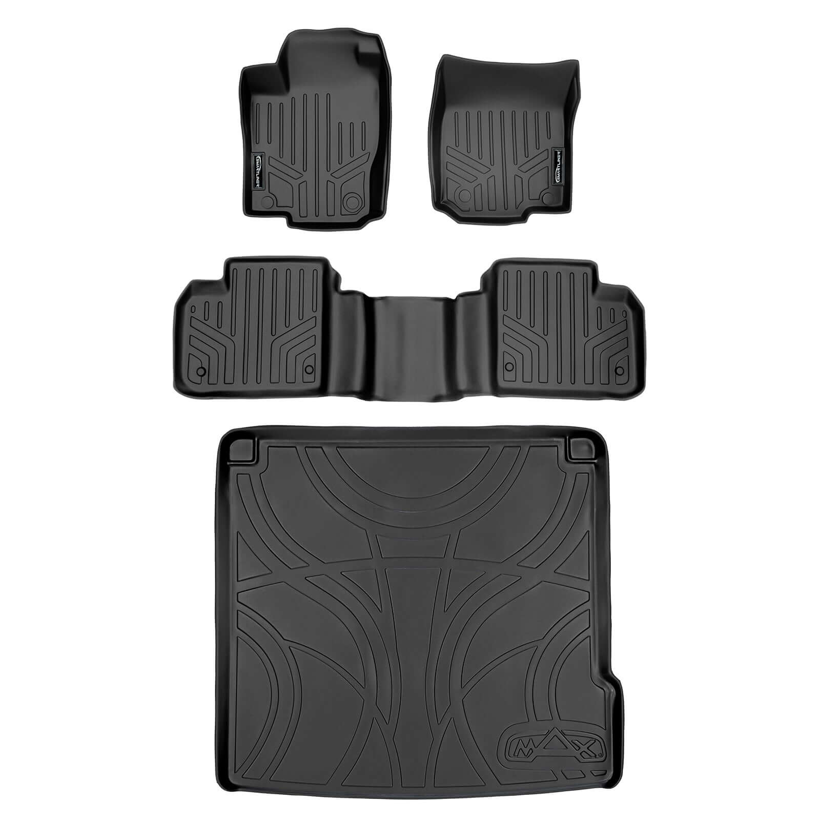 SMARTLINER Custom Fit Floor Liners For 2012-2024 Mercedes Benz ML / GLE Series Smartliner USA