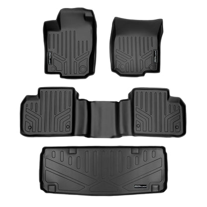 SMARTLINER Custom Fit Floor Liners For 2012-2024 Mercedes Benz GL/GLS Series Smartliner USA