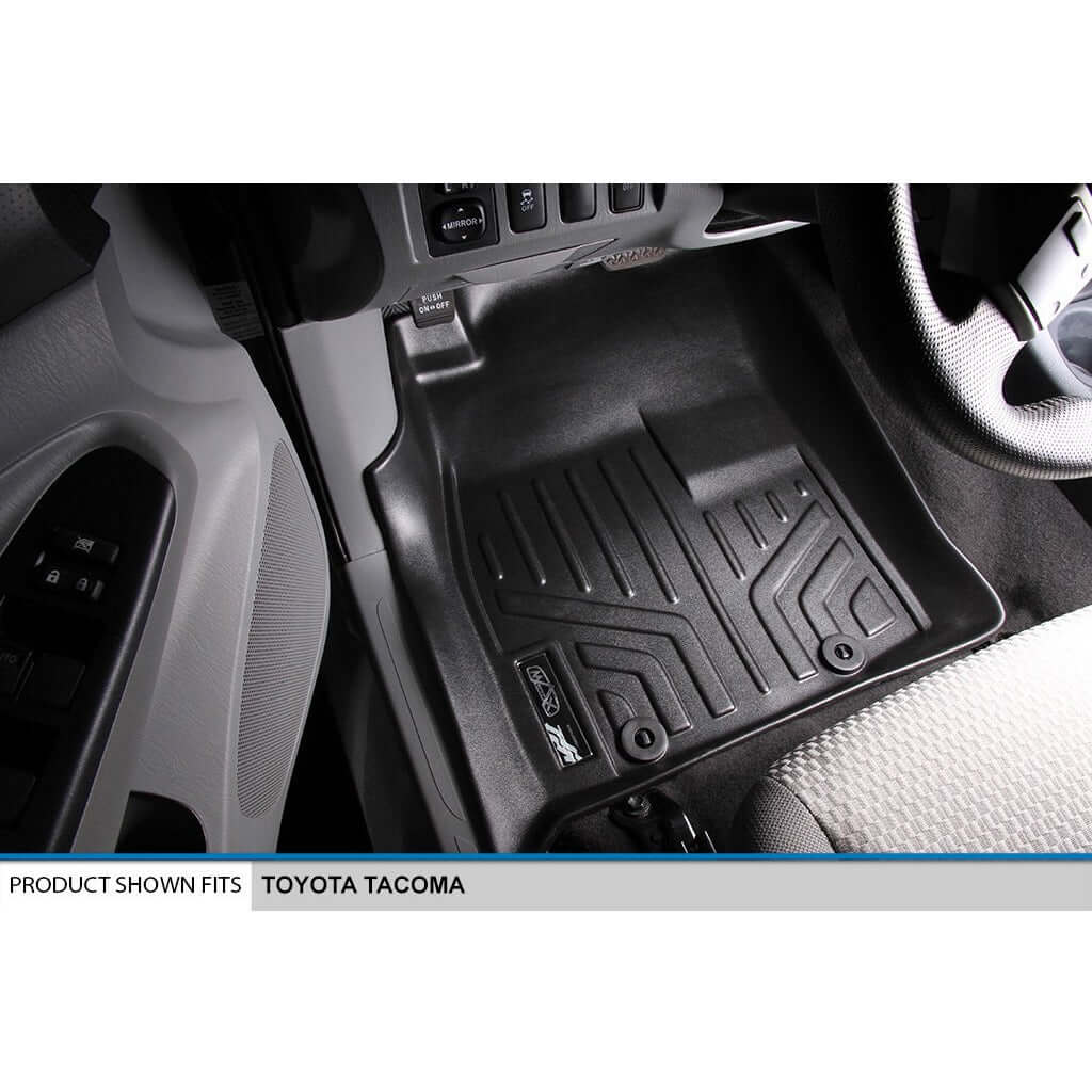SmartCoverage™ Custom Fit Floor Liners For 2012-2015 Toyota Tacoma Double Cab Smartliner USA