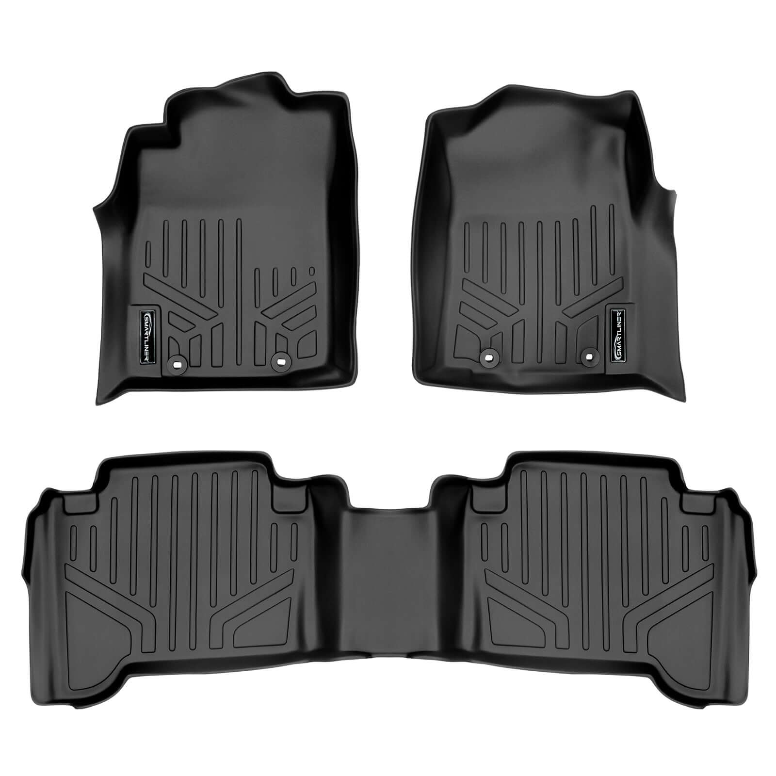SmartCoverage™ Custom Fit Floor Liners For 2012-2015 Toyota Tacoma Double Cab Smartliner USA
