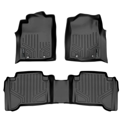 SmartCoverage™ Custom Fit Floor Liners For 2012-2015 Toyota Tacoma Double Cab Smartliner USA