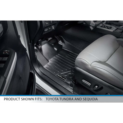 SMARTLINER Custom Fit Floor Liners For 2008 - 2022 Toyota Sequoia with 2nd Row Bench Seat Smartliner USA