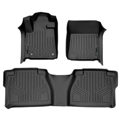 SMARTLINER Custom Fit Floor Liners For 2012-2013 Toyota Tundra Double Cab Smartliner USA