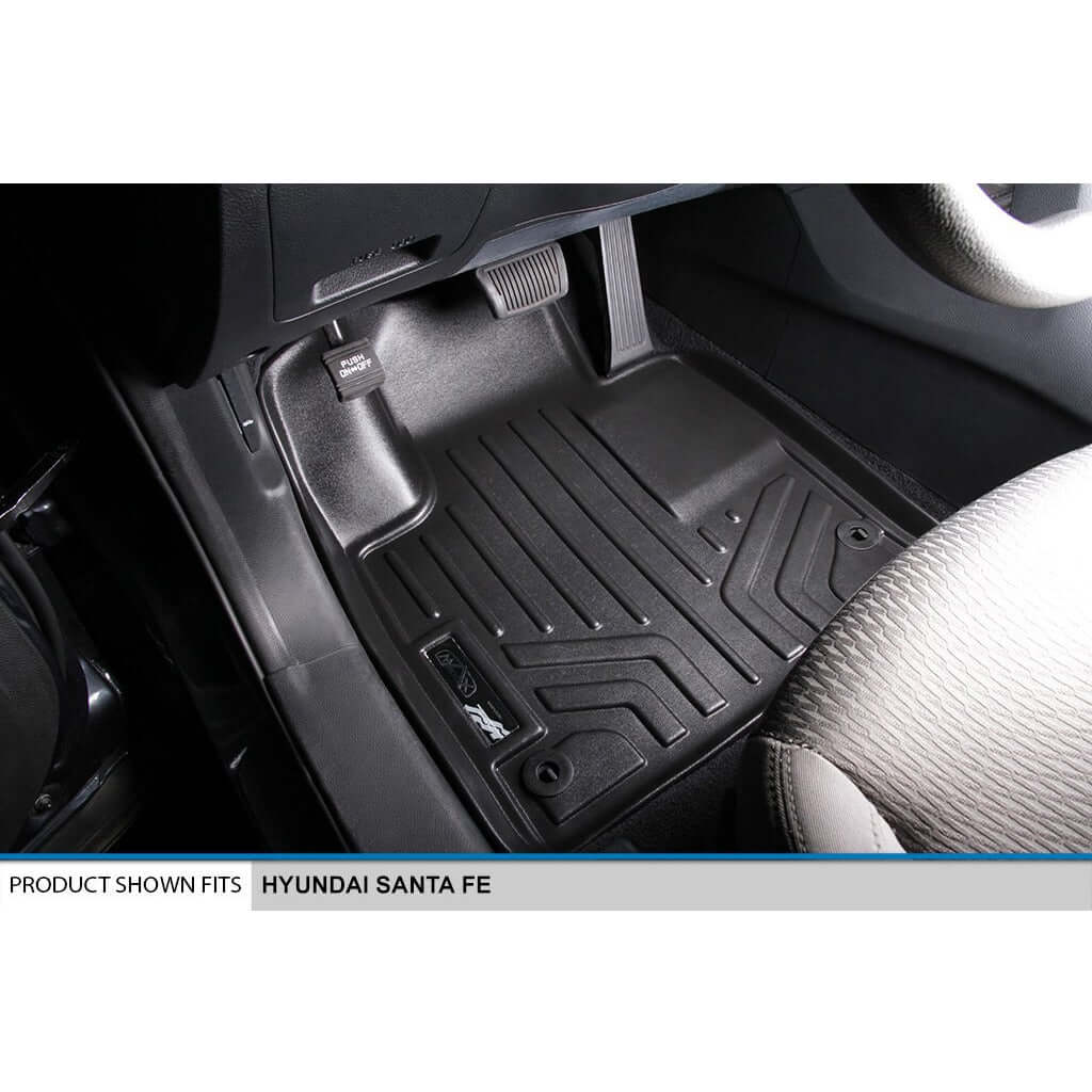 SMARTLINER Custom Fit Floor Liners For 2013-2018 Hyundai Santa Fe (5 Passenger Model) Smartliner USA