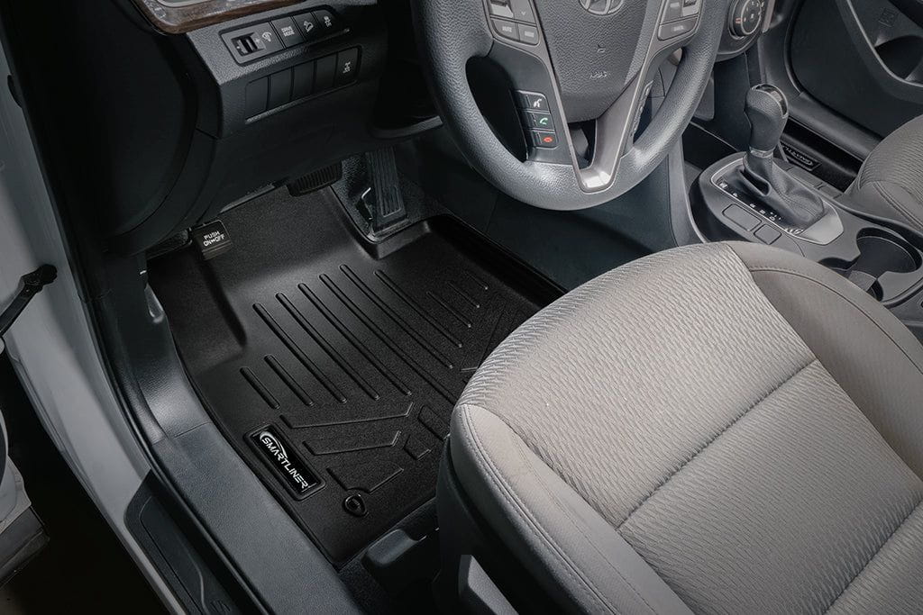 SMARTLINER Custom Fit Floor Liners For 2013-18 Santa Fe with 3rd Row Seat / 2019 Santa Fe XL Smartliner USA