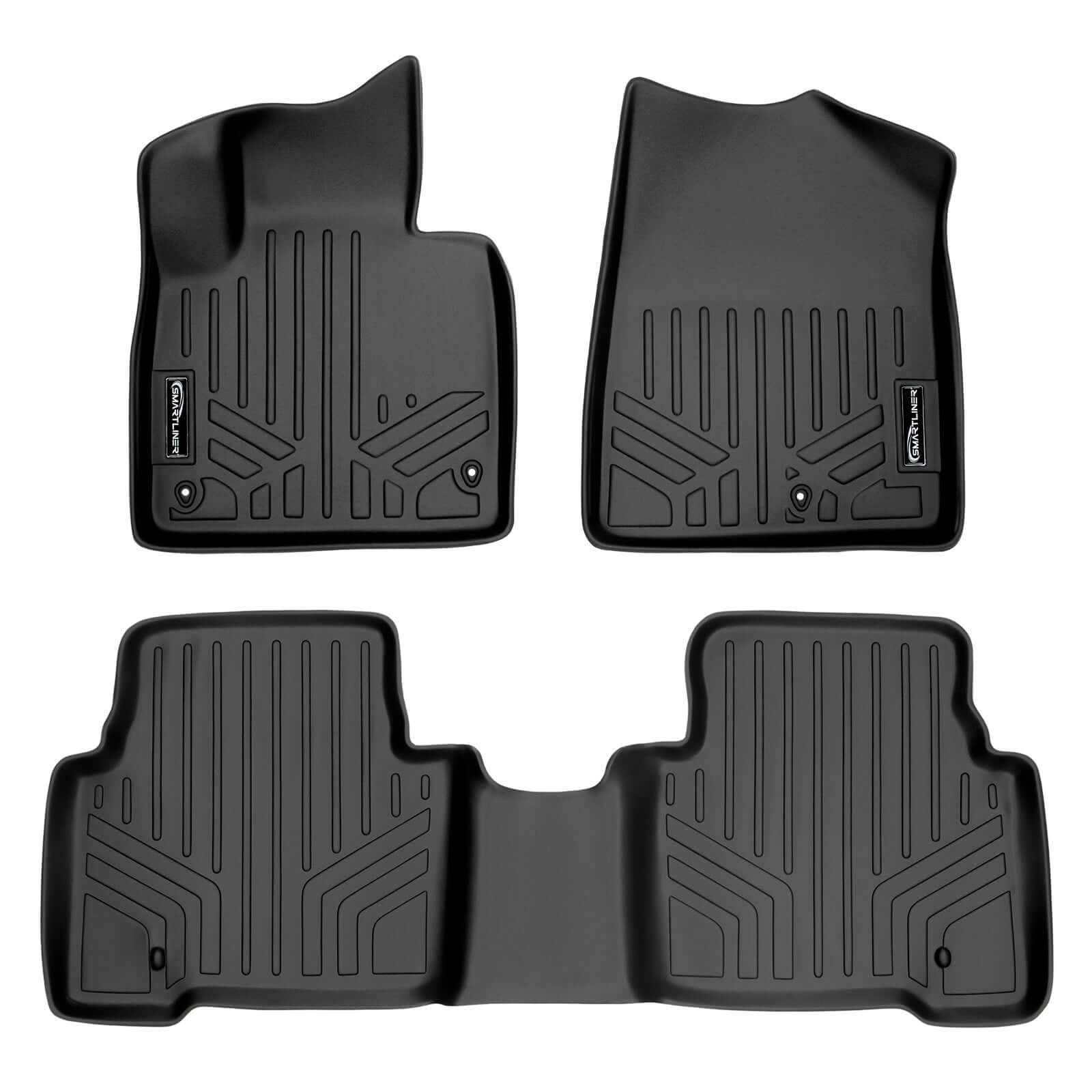 SMARTLINER Custom Fit Floor Liners For 2013-2018 Hyundai Santa Fe (5 Passenger Model) Smartliner USA