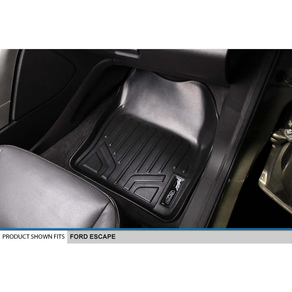 SMARTLINER Custom Fit Floor Liners For 2013-2018 Ford C-Max Smartliner USA