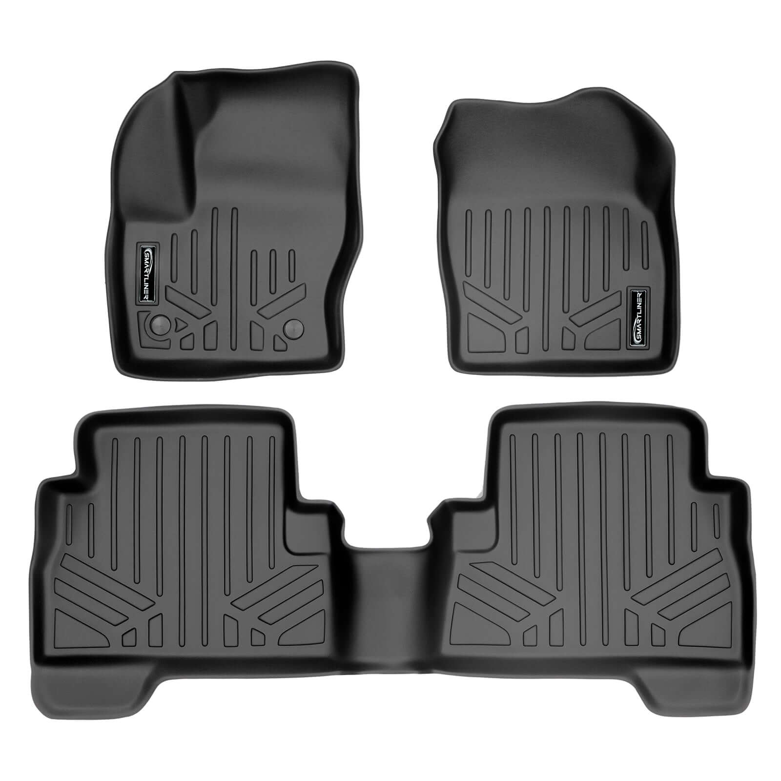 SMARTLINER Custom Fit Floor Liners For 2013-2019 Ford Escape Smartliner USA