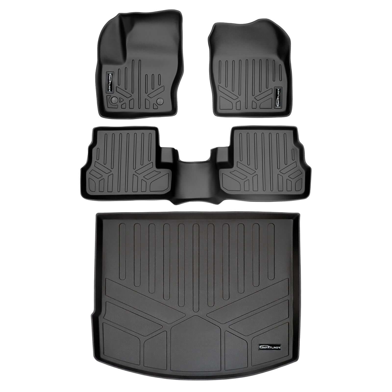 SMARTLINER Custom Fit Floor Liners For 2015-2016 Lincoln MKC Smartliner USA