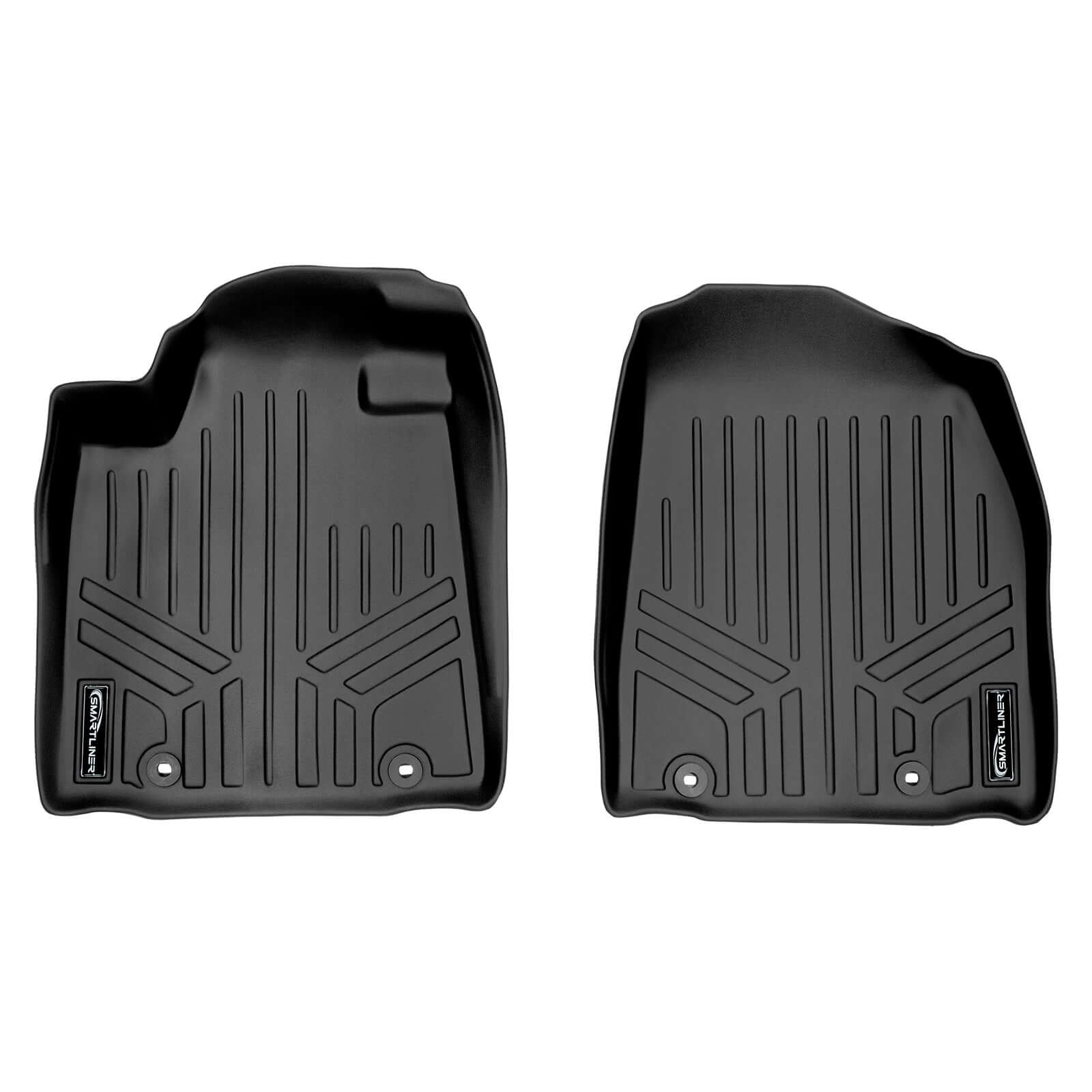 SMARTLINER Custom Fit Floor Liners For 2013-2015 Lexus RX (First Row Twist type Rings) Smartliner USA