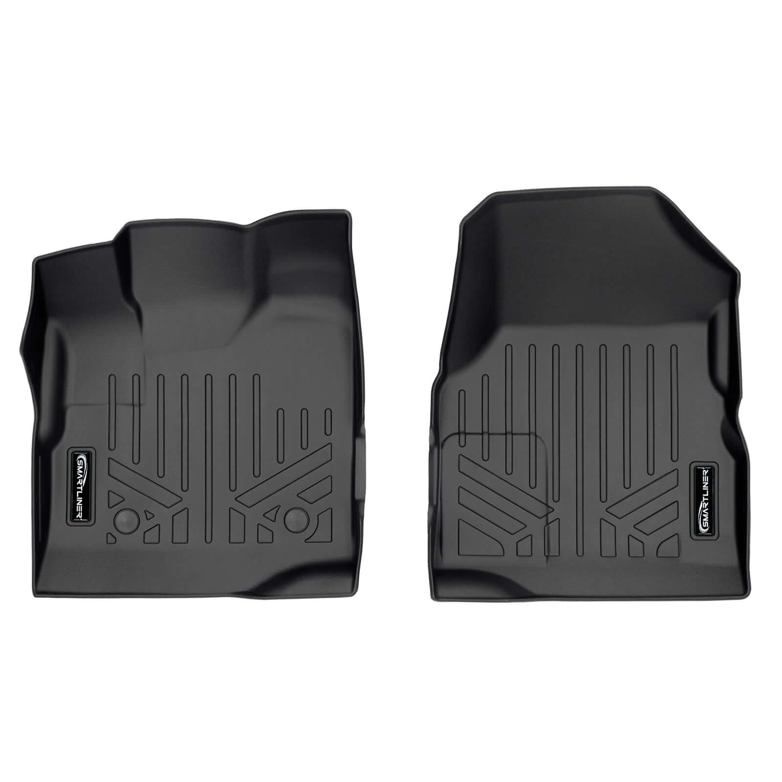 Smart Trim™ Custom Fit Floor Liners For 2011-2017 Chevy Equinox / GMC Terrain (with Dual Front Floor Posts) Smartliner USA