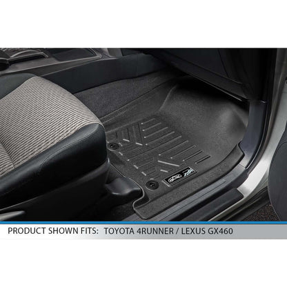 SMARTLINER Custom Fit Floor Liners For 2013-2024 Toyota 4Runner (5 Passenger without Sliding Rear Tray) Smartliner USA