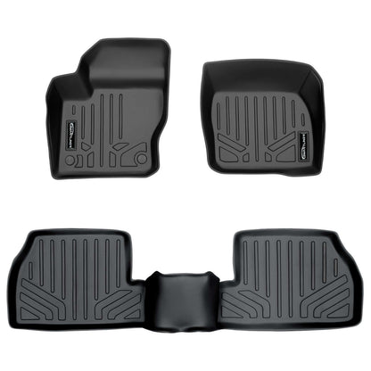 SMARTLINER Custom Fit Floor Liners For 2012-2018 Ford Focus Hatchback (No SR Models) Smartliner USA