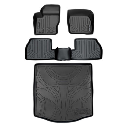 SMARTLINER Custom Fit Floor Liners For 2012-2018 Ford Focus Sedan (No SR or Electric Models) Smartliner USA
