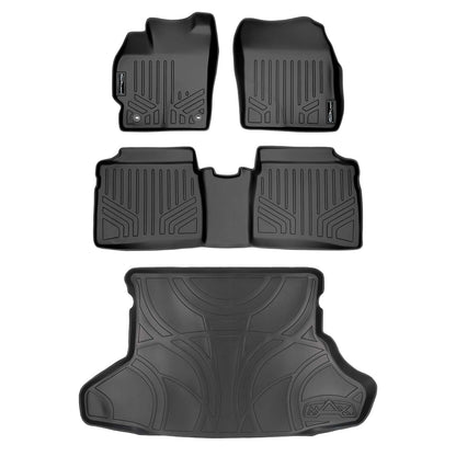 SMARTLINER Custom Fit Floor Liners For 2012-2015 Toyota Prius (No Prius V or C Models) Smartliner USA