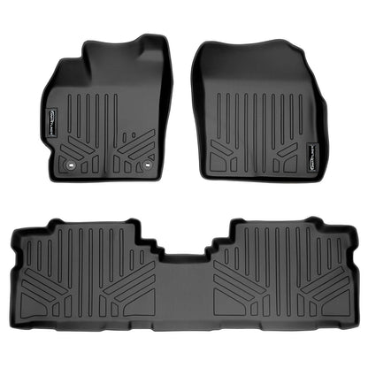 SMARTLINER Custom Fit Floor Liners For 2012-2017 Toyota Prius V Smartliner USA