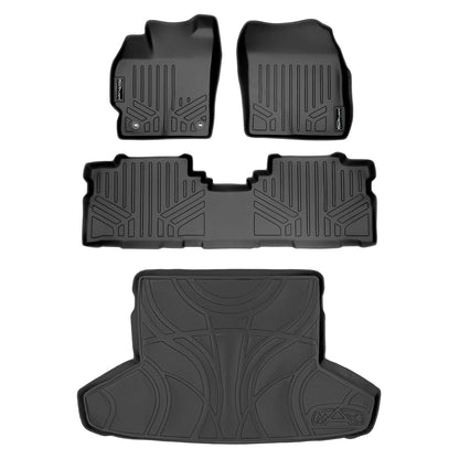 SMARTLINER Custom Fit Floor Liners For 2012-2017 Toyota Prius V Smartliner USA