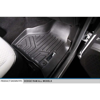 SMARTLINER Custom Fit Floor Liners For 2012-2024 RAM 1500 Quad Cab Smartliner USA