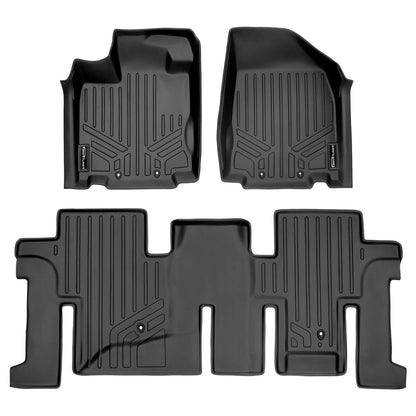 SMARTLINER Custom Fit Floor Liners For 2013-2020 Nissan Pathfinder / 2013 Infiniti JX35 Smartliner USA