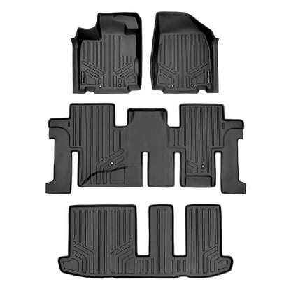 SMARTLINER Custom Fit Floor Liners For 2013-2020 Nissan Pathfinder / 2013 Infiniti JX35 Smartliner USA