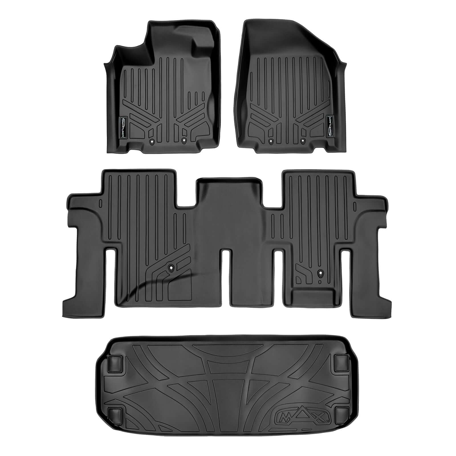 SMARTLINER Custom Fit Floor Liners For 2014-2020 Infiniti QX60 Smartliner USA
