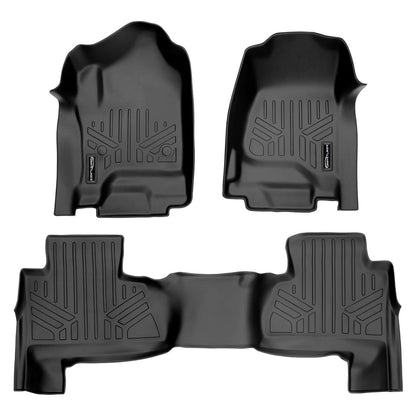 SMARTLINER Custom Fit Floor Liners For 2015-2020 Suburban / Yukon XL (with 2nd Row Bench Seat) Smartliner USA