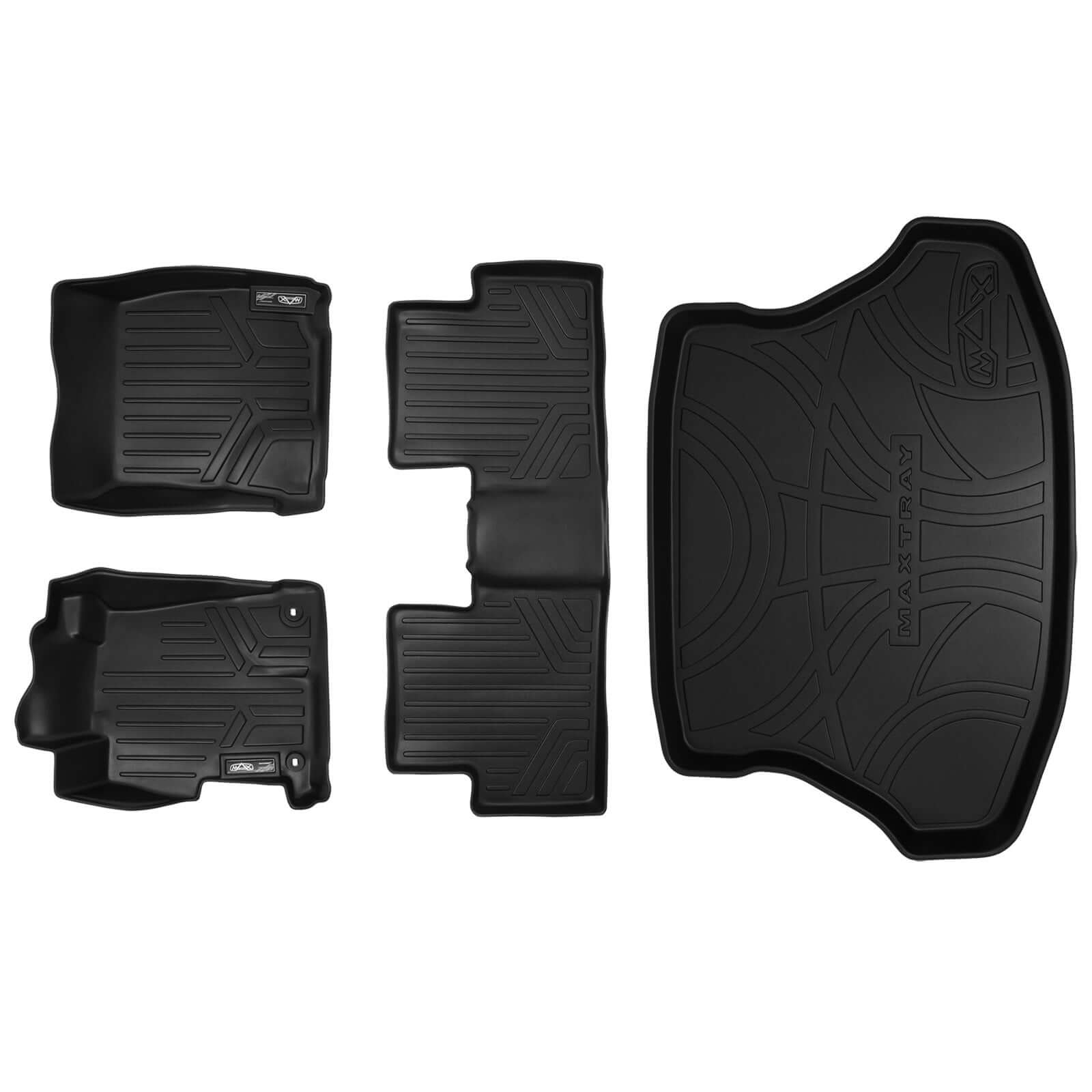 SMARTLINER Custom Fit Floor Liners For 2012-2015 Honda Civic Sedan (No EX, Si, or Hybrid Models) Smartliner USA