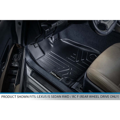 SMARTLINER Custom Fit Floor Liners For 2014-2024 Lexus IS (Sedan Rear Wheel Drive Only) Smartliner USA