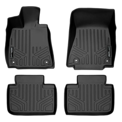 SMARTLINER Custom Fit Floor Liners For 2014-2024 Lexus IS (Sedan Rear Wheel Drive Only) Smartliner USA