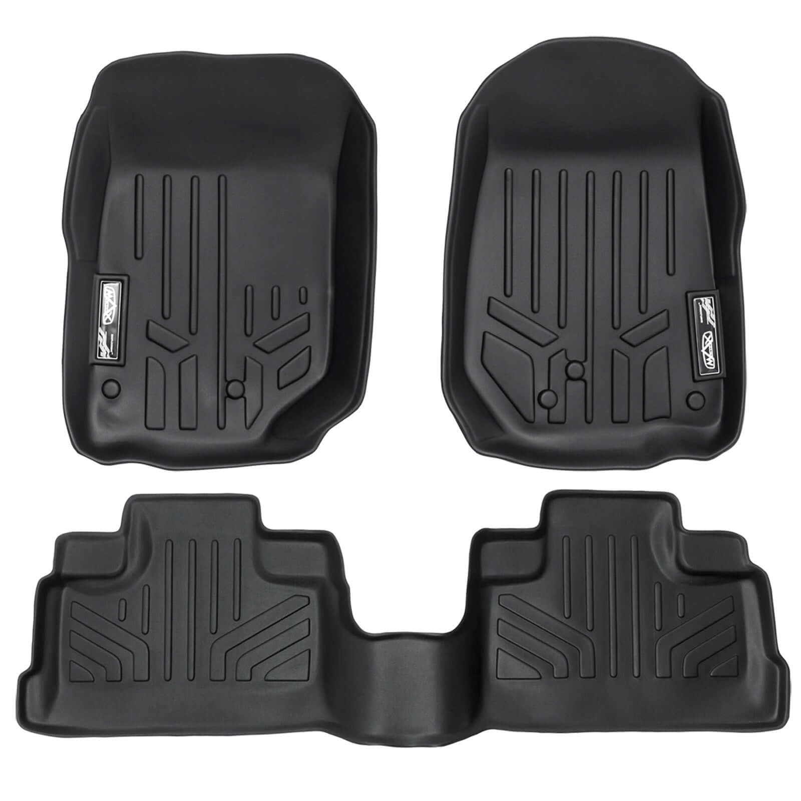 SMARTLINER Custom Fit Floor Liners For 2011-2013 Jeep Wrangler Unlimited (4-Door) Smartliner USA