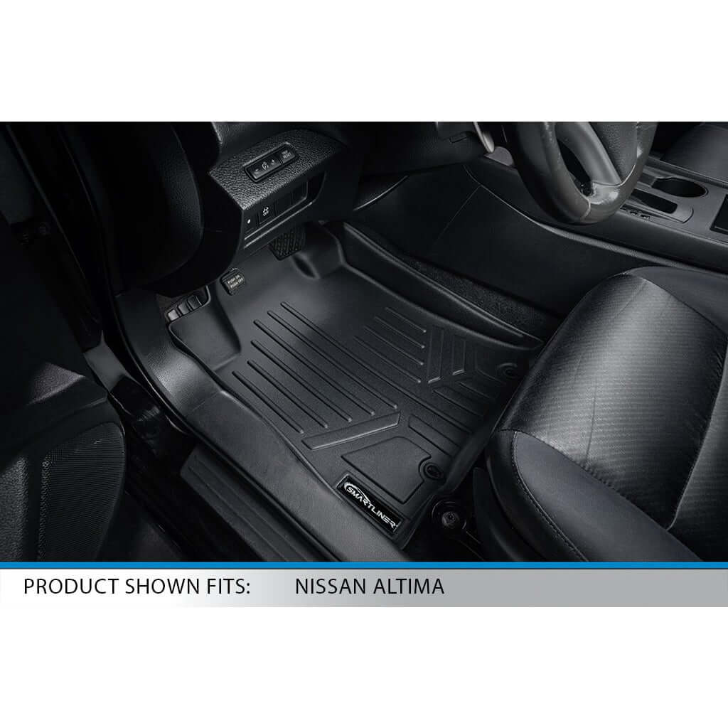 SMARTLINER Custom Fit Floor Liners For 2013-2018 Nissan Altima Sedan (Manufactured After Nov. 2012) Smartliner USA