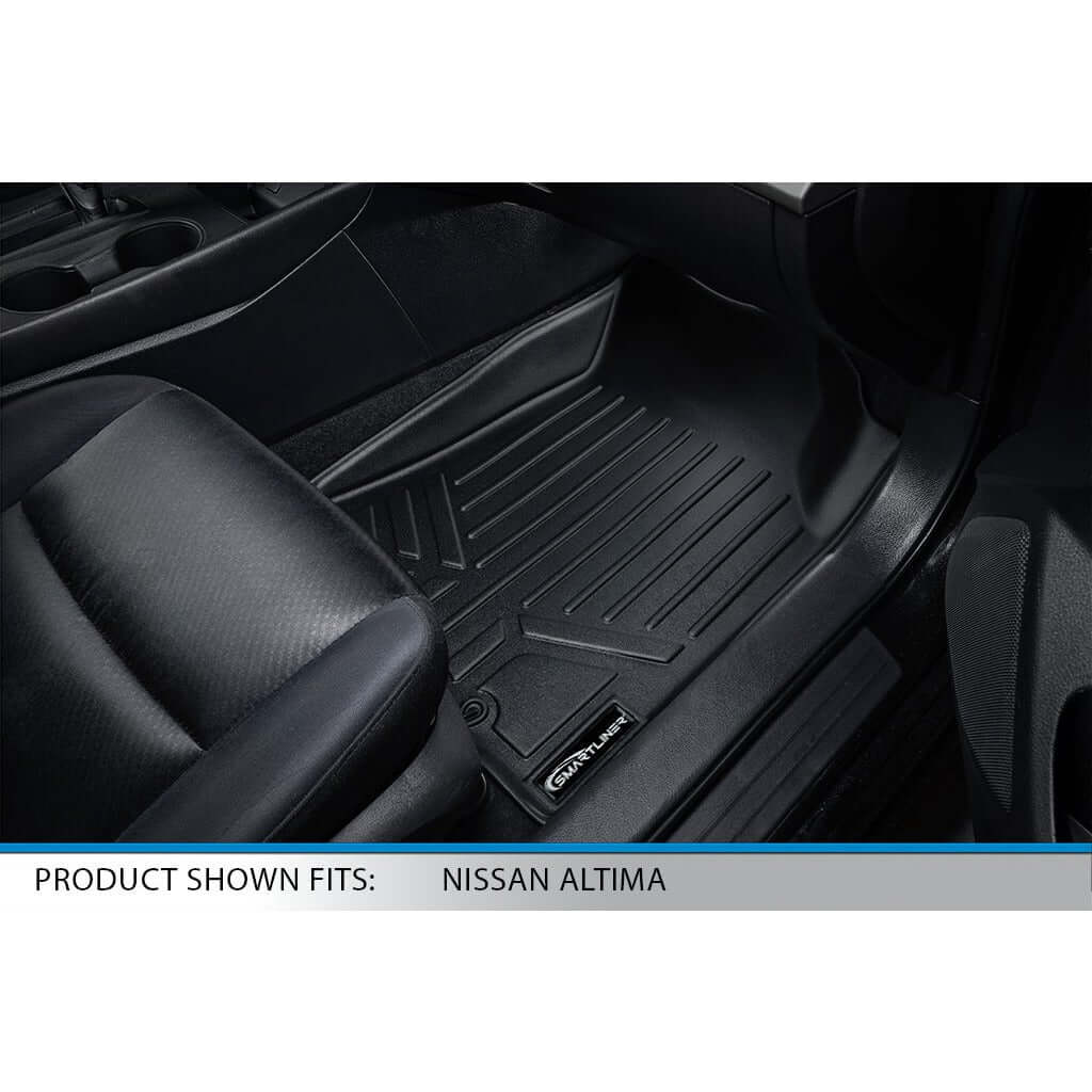 SMARTLINER Custom Fit Floor Liners For 2013-2018 Nissan Altima Sedan (Manufactured After Nov. 2012) Smartliner USA